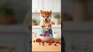 🐶 Naughty Puppy&rsquo;s Ice Cream Adventure 🍦✨|#shibadog #puppyadventure #puppy #pets #cartoon #ai