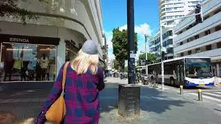 Dizengoff St. from start to finish | Tel Aviv, Israel | February 2021 [4K]