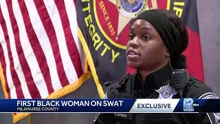First African American woman joins Milwaukee County Sheriff's Office S.W.A.T. Team