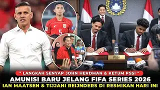 REJEKI NOMPLOK! AMUNISI BARU JELANG FIFA SERIES 2026, IAN ,MATSEN & TIJJANI REIJNDERS RESNI JADI WNI