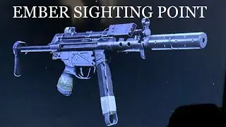 Black Ops Cold War MP5/W EMBER SIGHTING POINT GAMEPLAY...