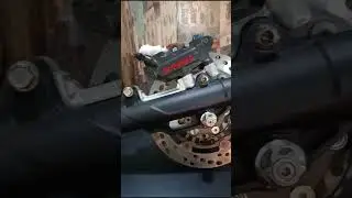 radial brembo custom caliper bracket