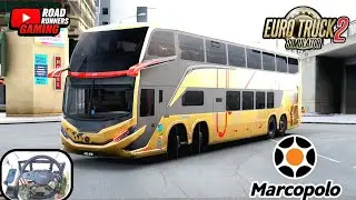 Big G8 DD Bus Vs Zig Zag Route Cinematic Passenger Transport | Euro Truck Simulator 2 | ETS2 Bus