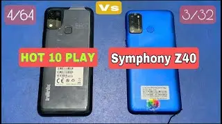 Infinix Hot 10 Play and Symphony Z40 Speed Test! PUBG MOBILE GAME TEST,