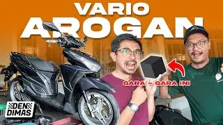 TUTORIAL BIKIN VARIO JADI AROGAN‼️ Modif Motor Pake Ini, Yang Lain Langsung Minggir
