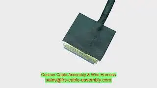 security PTZ camera LVDS phase matched IP67 MIPI CSI DSI Hirose to JST IP67 PVC jacket braid shield