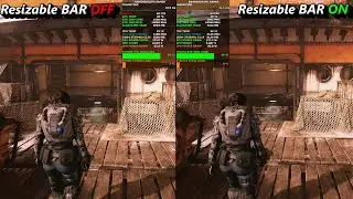 Gears 5 4K Ultra Settings Resizable Bar Test | RTX 3090 | Ryzen 9 5950X