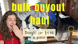 I Met A Stranger In A Gas Station Parking Lot To Buy Her Clothes From Her | Reseller Clothing Haul