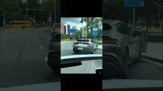 Parallel parking can be this cool? Denza Z9GT does a stationary drift! #chineseev #ev #fyp