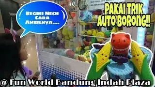 Part 2 || Auto Borong!! Capit Squishy Jumbo Pakai Trik di Fun World Bandung