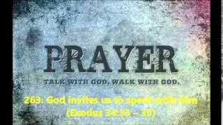 263. God invites us to speak with Him (Exodus 34:33&ndash;35)