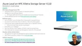 Get it all as a service with Azure Local built on HPE GreenLake Flex