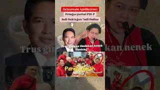 Kader PDI-P backing 7udi Online. #pdiperjuangan #news #beritaterkini #shorts