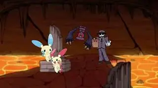 Fnf death toll but minun (skid) and plusle (pump) sings it (hypno&rsquo;s lullaby UST)