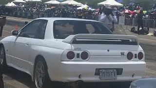 Nissan Skyline GTR R32 at Drag Rivals, Vernamfield