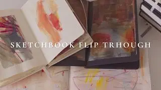 Finding new PAINTING IDEAS in my sketchbook