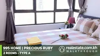 Precious Ruby - 2 Rooms Type A - Walkthrough Video Powered by Realestate.com.kh