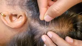 ASMR Scalp Check For Deep Sleep , Sensory Tests, Sharp or Dull Exam & Hair Brushing ✨