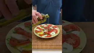 A damn good Caprese salad! Less is more.
