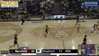 NCAA DII PSAC Women's Basketball: Mansfield Mountaineers @ Shepherd Rams (1.17.2026)