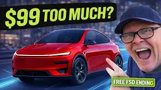 FSD Free Trial Is Ending - Worth Subscribing on Model Y Juniper?