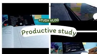 # a productive day in my life #study vlog #pw live class #12th grader #backlog#pwians