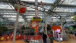 🎢 Splat-o-Sphere Thrill Ride at MOA Nickelodeon Universe at Mall of America Minneapolis Minnesota ❤️