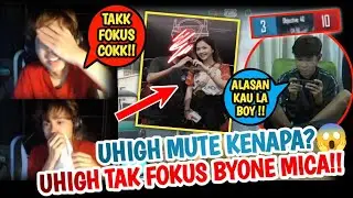 Duo Buncin Uhigh Mute Kenapa?😱 Uhigh Tak Fokus ByOne Mica Kat Tdm‼️ Pubg Mobile