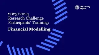 Research Challenge Bootcamp:  - Financial Modelling