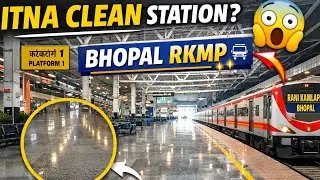 Rani Kamlapati Railway Station (RKMP) Bhopal Tour | India’s Most Modern Railway Station 🚆✨