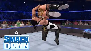 WWE2K22 SMACKDOWN WWE WOMENS TAG TEAM CHAMPIONSHIPS VXT VS RONDA ROUSEY & SHAYNA BAZSLER