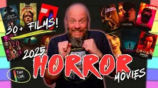 2025 HORROR Movies (so far) RANKED | Tier List