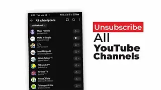 How to Unsubscribe from All YouTube Channels at Once &ndash; The Fastest Method!