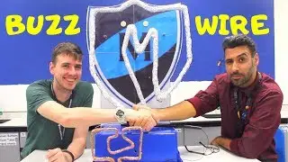 Big Buzz Wire Game Challenge. Make it yourself