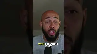 Most trainers identify solutions before identifying problems!