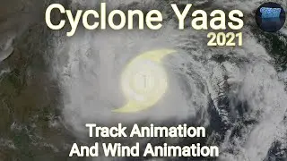 The Track Of Cyclone Yaas 2021.