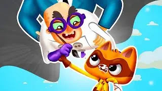 🎨 Kangu's Brush Goes CRAZY! Dr. Spooky's New Plan Turns Kids Into ZOMBIES | Superzoo Adventures