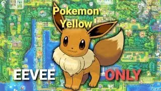 Can I beat Pokemon Yellow with ONLY Eevee?