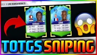 FIFA 17 | TEAM OF THE GROUP STAGE CARDS *LIVE SNIPING* - TOTGS SNIPING FILTER! (SNIPING REACTIONS)