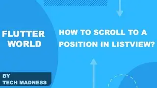 How to scroll to a specific position in ListView?