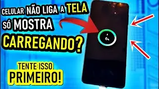 CELULAR N&Atilde;O LIGA S&Oacute; FICA NA TELA CARREGANDO? COMO RESOLVER de um JEITO SIMPLES!