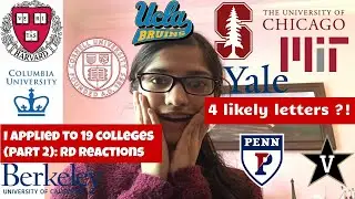 2020 Regular Decision College Reactions (No rejections?!)