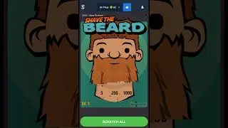 Shave The Beard 🪒 🎰 Stake Online Scratcher!