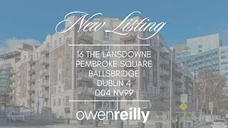 16 The Lansdowne, Pembroke Square, Ballsbridge, Dublin 4, D04 NV99.