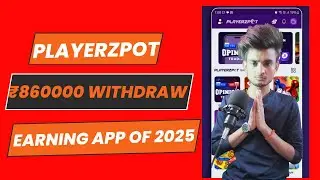 Playerzpot withdrawal proof | I earn 8 Lakh 60 thousand from Playerzpot fantasy app |