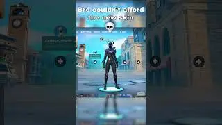 Bro can't afford the new skin 💀  #fortnite #fortniteshorts #shorts #shortsvideo #fortniteclips