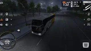 Nonstop Highway Journey | Bus Simulator Indonesia Real Drive @ChandanSinghfan 