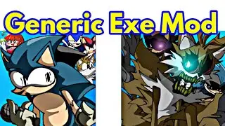 Friday Night Funkin' VS  Sonic.EXE Another Generic Exe Mod / Sonic (FNF Mod/Hard/Demo/Shadow/Tails)
