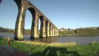 Royal Border Bridge (Berwick)   Time Lapse