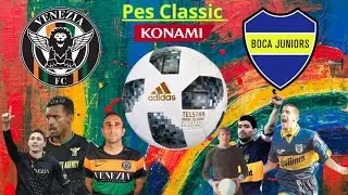PES CLASSIC PATCH | 🇮🇹 VENEZIA (2015 - 2024) | 🇦🇷 BOCA JUNIORS CLASSIC | VIDEOGAME 🎖